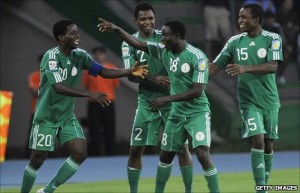 Nigeria u20 celebrate victory