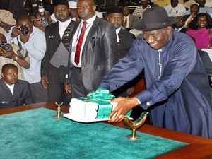 Goodluck Jonathan, Budget 2012