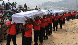 Madalla victims mass burial