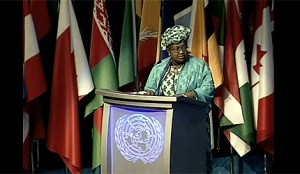 Nigerian finance minister, Ngozi Okonjo-Iweala