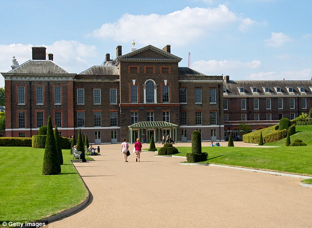 Newly renovated: The royal couple have privately complained of feeling ¿trapped¿ in their 22-room home at Kensington Palace in London, which is pictured yesterday after news of the Duchess's pregnancy broke
